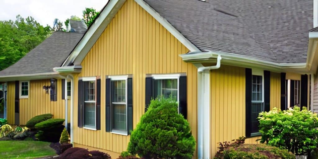 Yellow Vinyl Siding Color