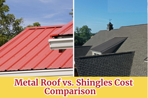 Metal Roof vs. Shingles Cost: Planning Your Roof Replacement