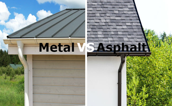Metal Roofs vs Asphalt Shingles