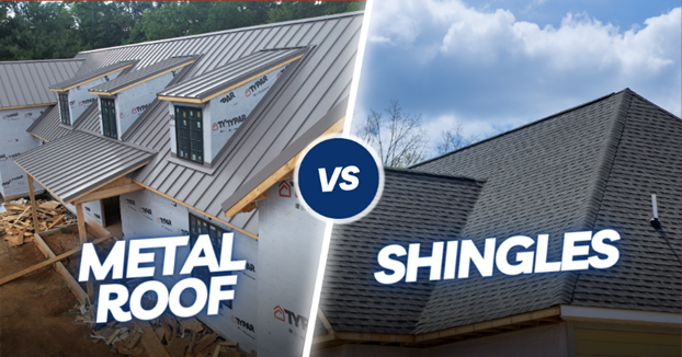 Metal Roofs vs Shingles