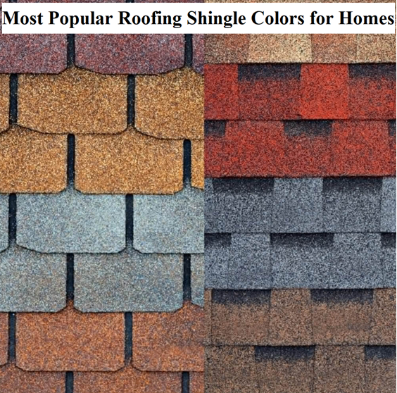 The 7 Most Popular Roofing Shingle Colors for Homes