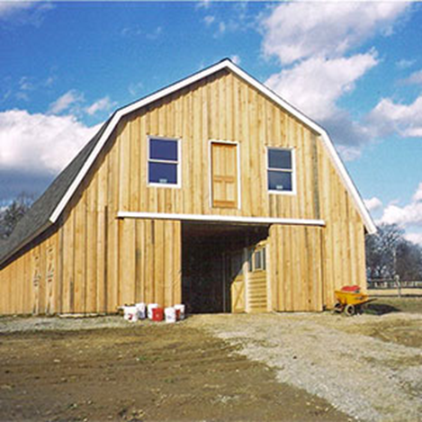 Gambrel Roof (Barn Roof)