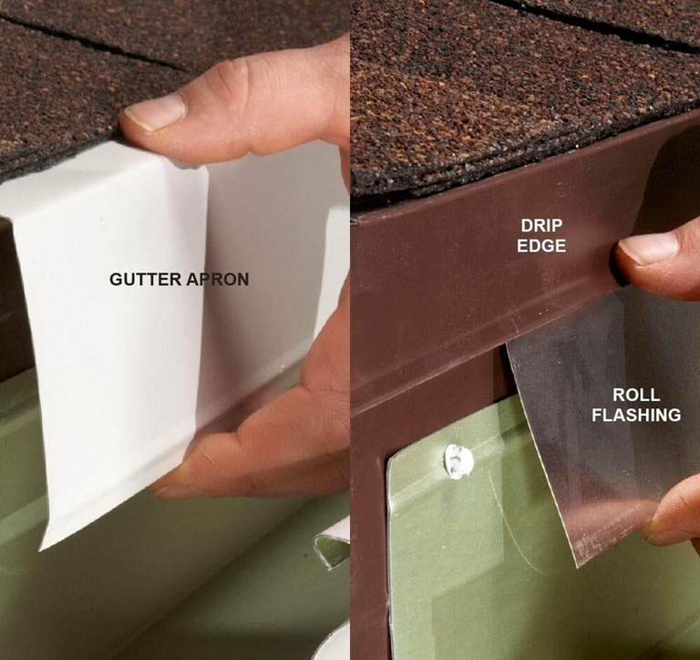 How to Install a Gutter Apron